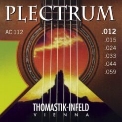 Thomastik AC112 Plectrum Bronze Acoustic Guitar Strings Medium Light